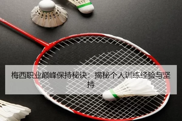 梅西职业巅峰保持秘诀：揭秘个人训练经验与坚持